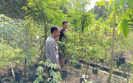 Polri Hadir di Tengah Masyarakat, Bhabinkamtibmas Edukasi Ketahanan Pangan