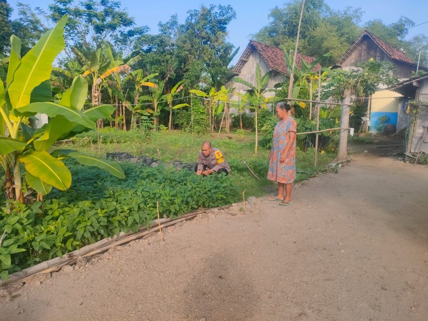 Polres Madiun Dorong Masyarakat Produktif melalui Pemanfaatan Lahan