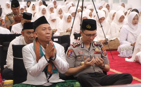 Do’a Bersama Kebangsaan, Polres Madiun Perkuat Semangat Persatuan dan Dukungan Terhadap Pembangunan Nasional