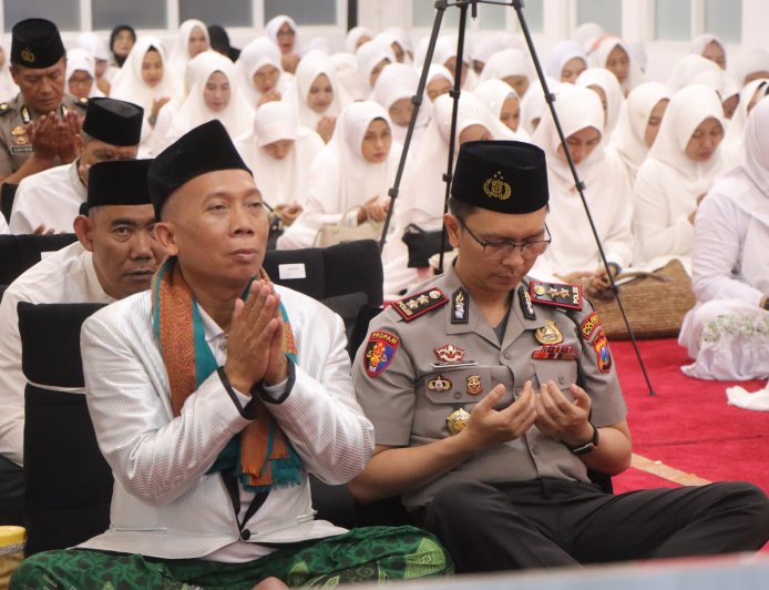 Do’a Bersama Kebangsaan, Polres Madiun Perkuat Semangat Persatuan dan Dukungan Terhadap Pembangunan Nasional